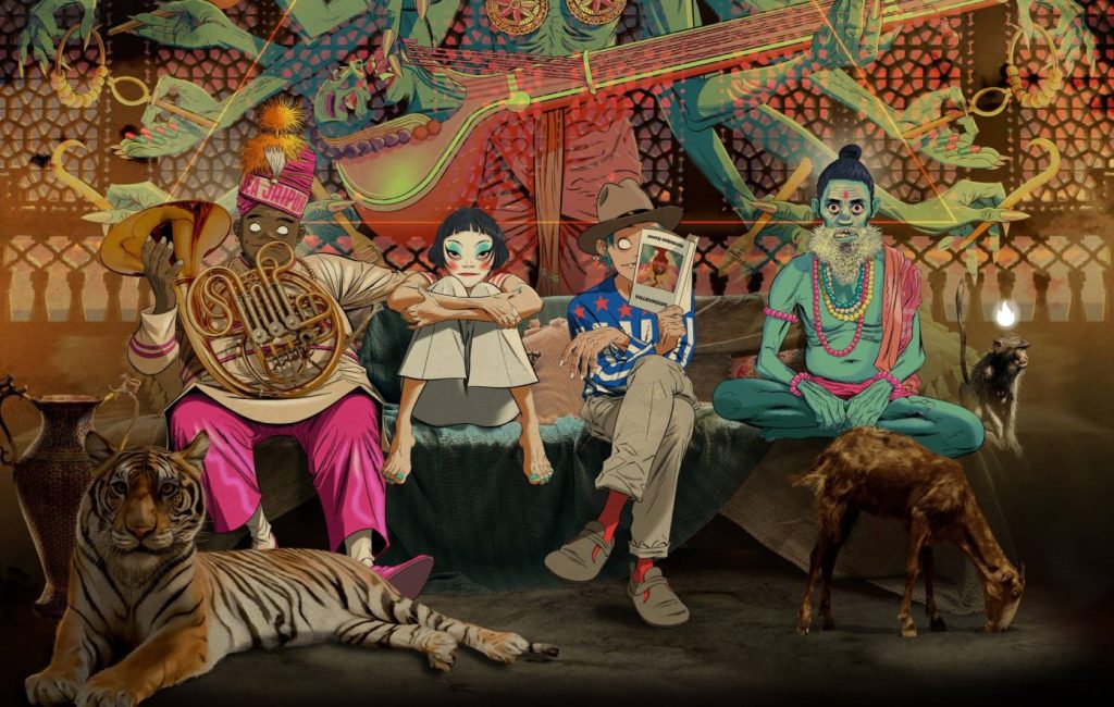 Gorillaz анонсируют альбом «The Mountain» и тур по UK в 2026